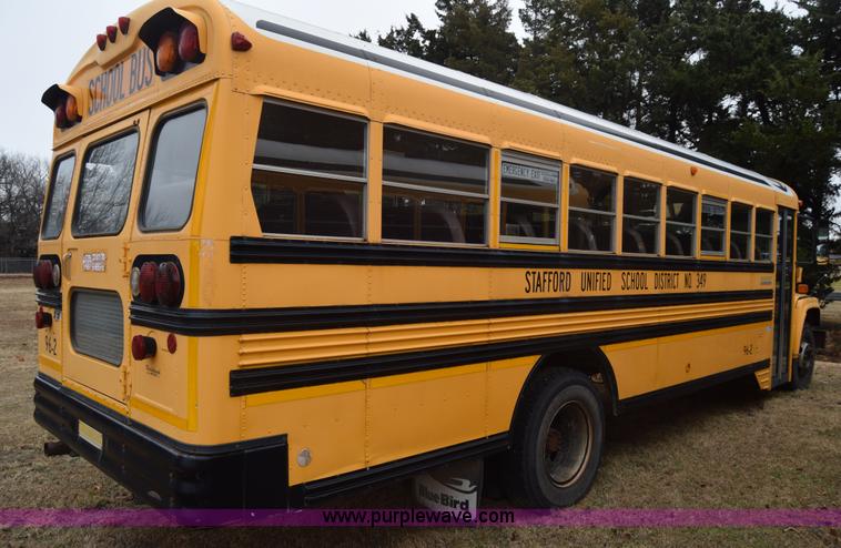 image for item L1198 1997 GMC Blue Bird school bus