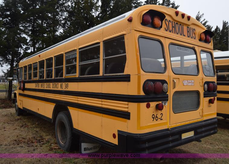 image for item L1198 1997 GMC Blue Bird school bus