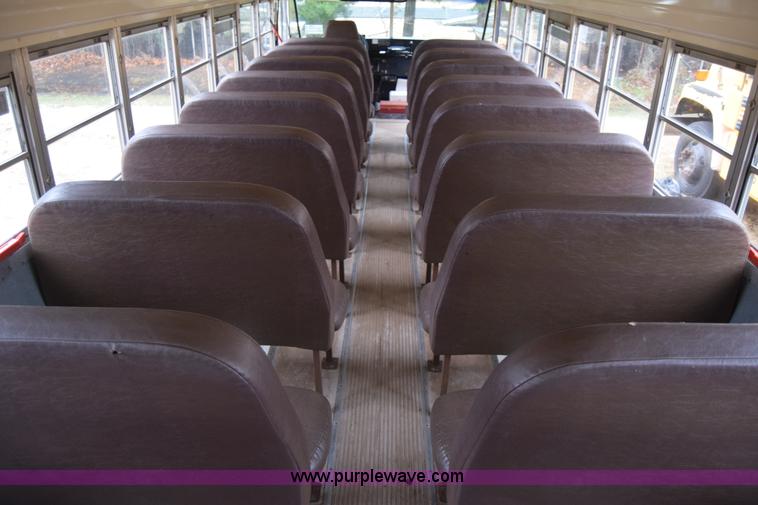 image for item L1198 1997 GMC Blue Bird school bus