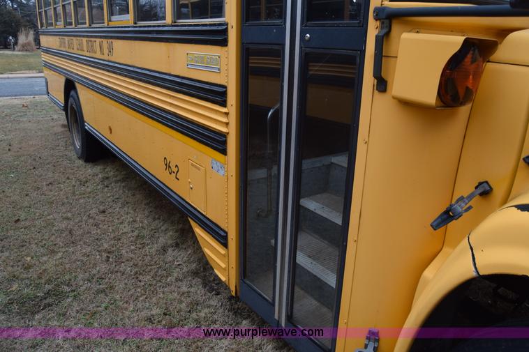 image for item L1198 1997 GMC Blue Bird school bus