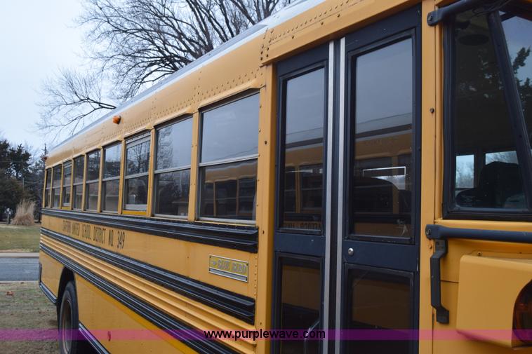 image for item L1198 1997 GMC Blue Bird school bus