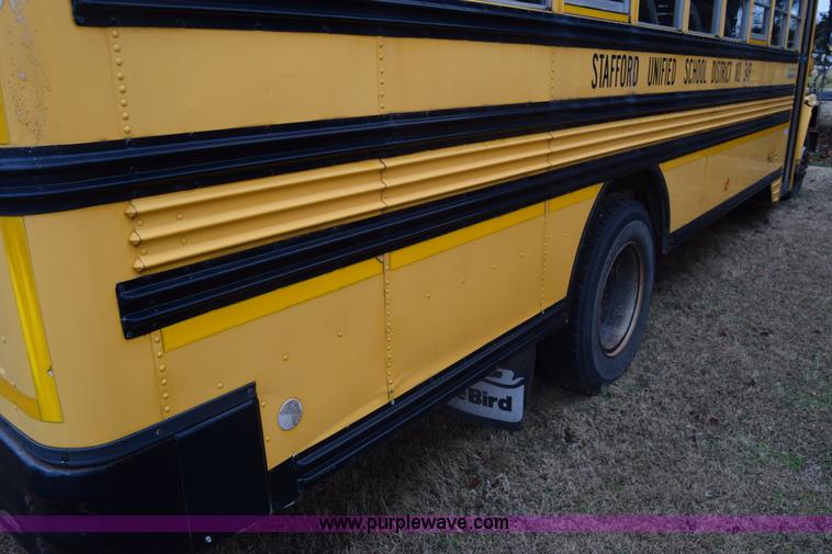 image for item L1198 1997 GMC Blue Bird school bus