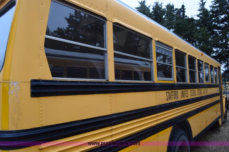 image for item L1198 1997 GMC Blue Bird school bus
