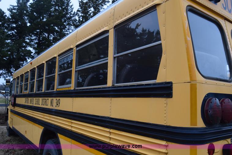 image for item L1198 1997 GMC Blue Bird school bus