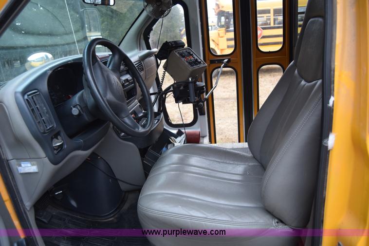 image for item L1199 2000 Chevrolet Express 3500 Cargo school bus