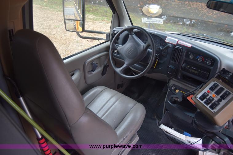 image for item L1199 2000 Chevrolet Express 3500 Cargo school bus