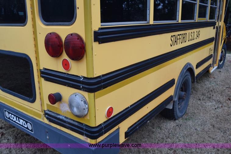 image for item L1199 2000 Chevrolet Express 3500 Cargo school bus