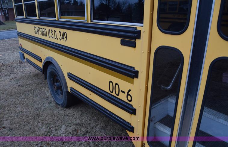 image for item L1199 2000 Chevrolet Express 3500 Cargo school bus