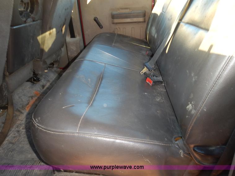 image for item L3605 2009 Ford F250 Super Duty XL Crew Cab pickup truck cab and chassis