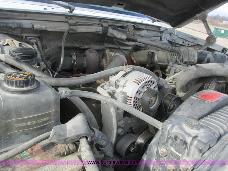 image for item L4229 1997 Ford F350 flatbed pickup truck