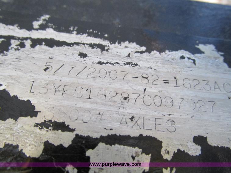 image for item L5379 2007 Star utility trailer