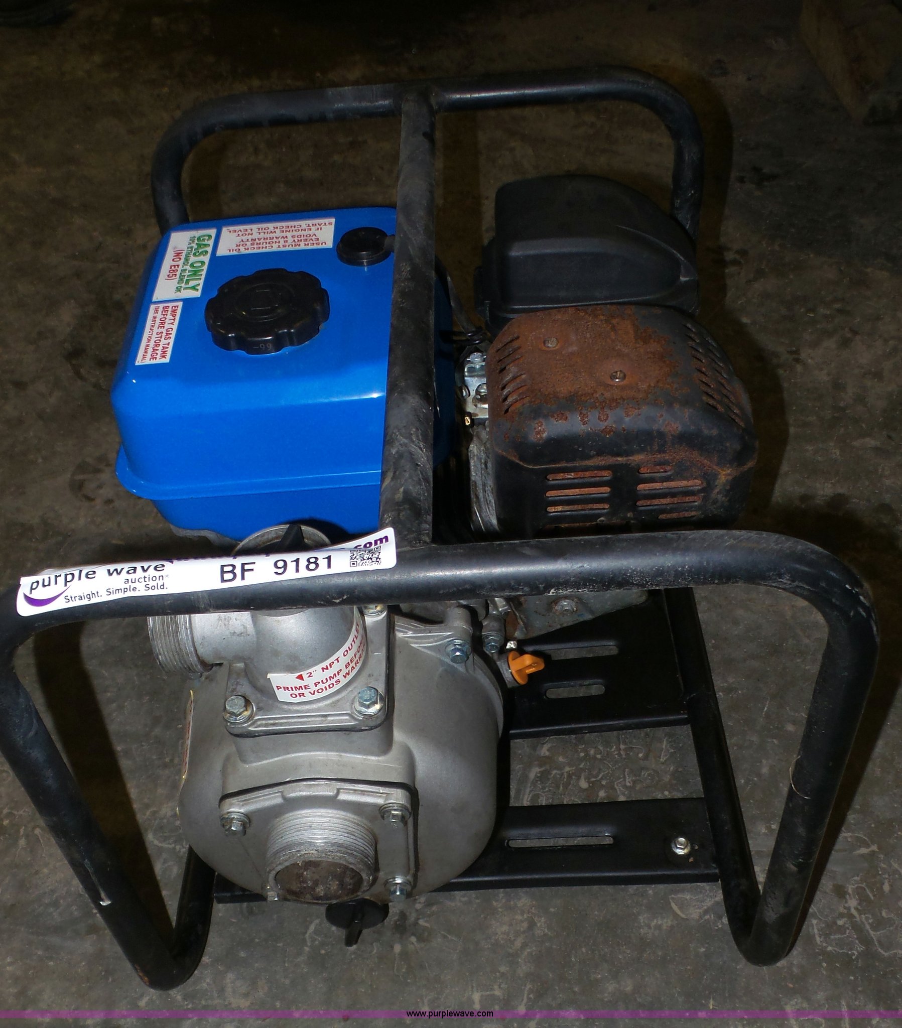 Pacific Hydrostar clear water pump in Tecumseh, KS Item BF9181 sold