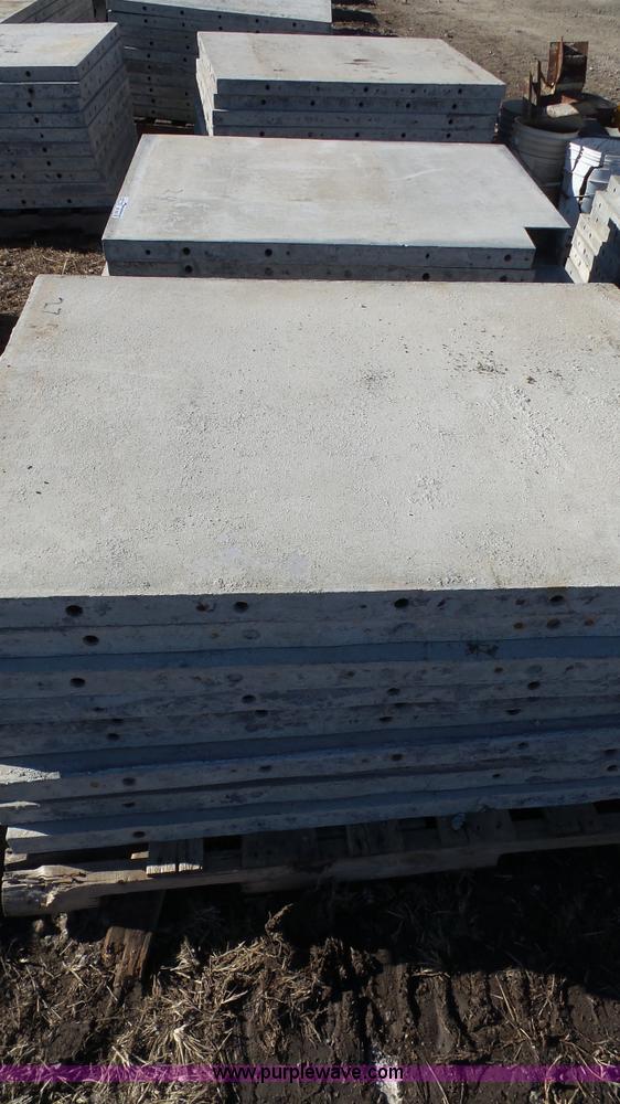 image for item BF9225 Wall-Ties and Forms aluminum concrete form panels