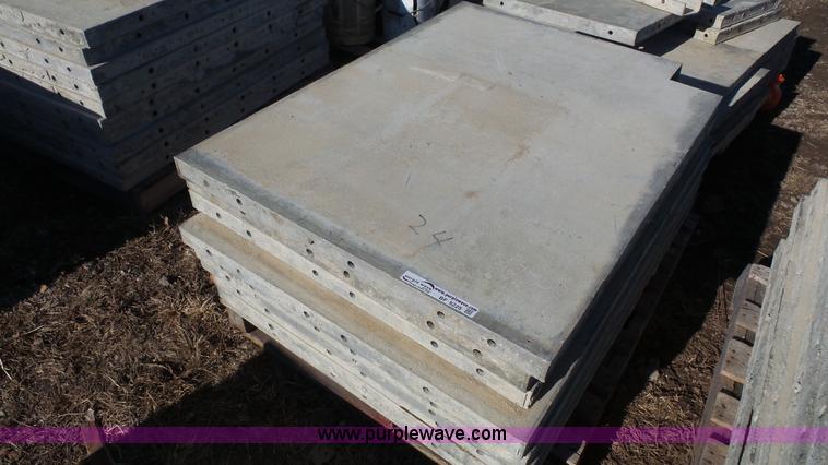 image for item BF9225 Wall-Ties and Forms aluminum concrete form panels
