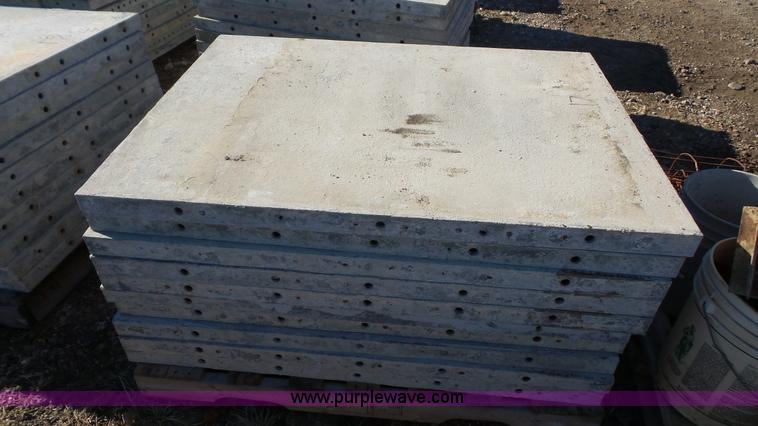 image for item BF9225 Wall-Ties and Forms aluminum concrete form panels