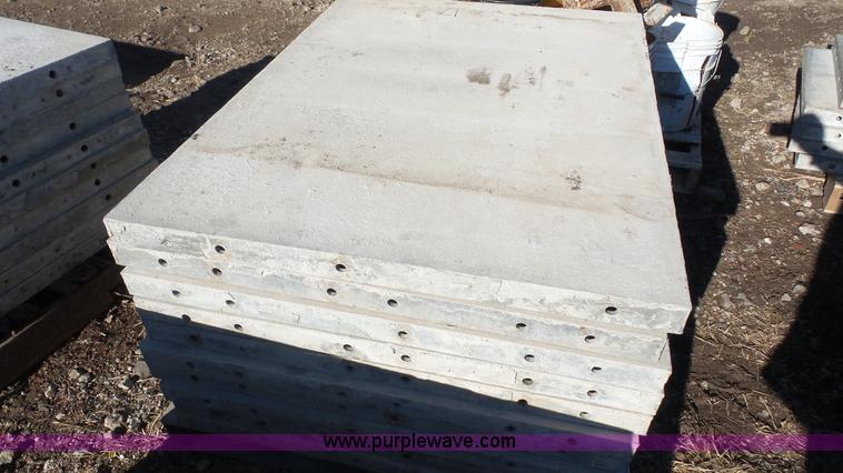 image for item BF9225 Wall-Ties and Forms aluminum concrete form panels