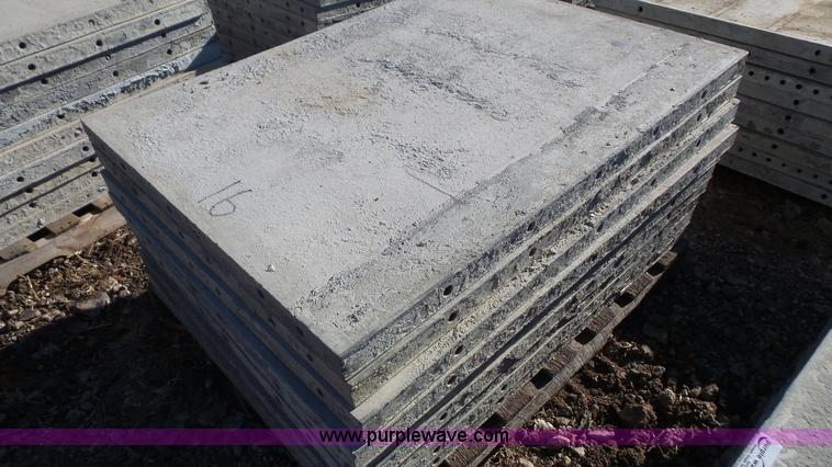 image for item BF9226 Wall-Ties and Forms aluminum concrete form panels