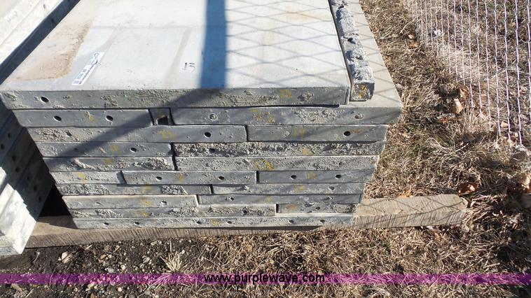 image for item BF9232 Wall-Ties and Forms aluminum concrete form filler panels