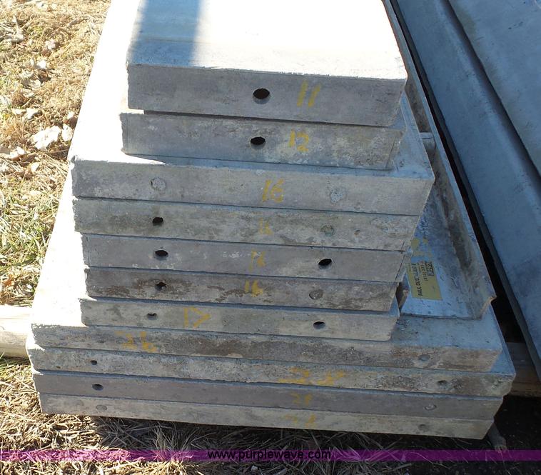 image for item BF9232 Wall-Ties and Forms aluminum concrete form filler panels