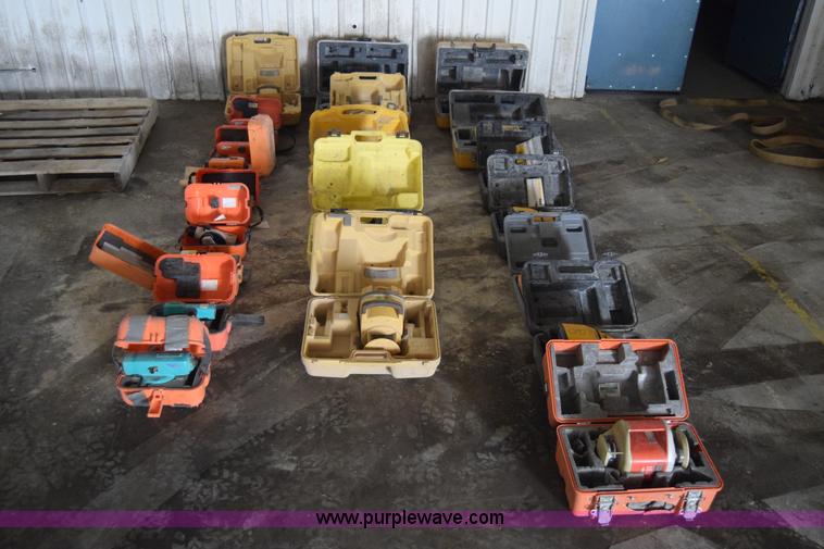 image for item BK9760 (21) assorted laser levels