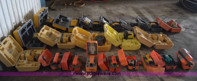 image for item BK9760 (21) assorted laser levels