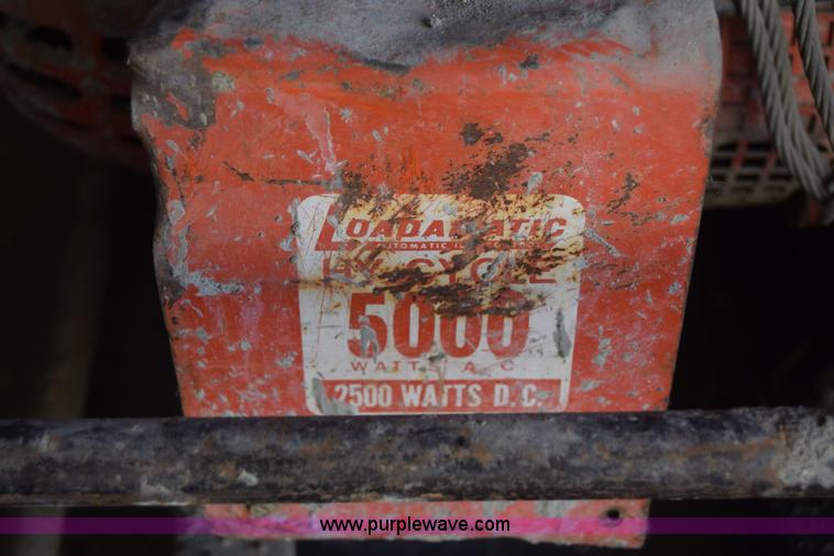 image for item BK9766 (2) Briggs & Stratton generators