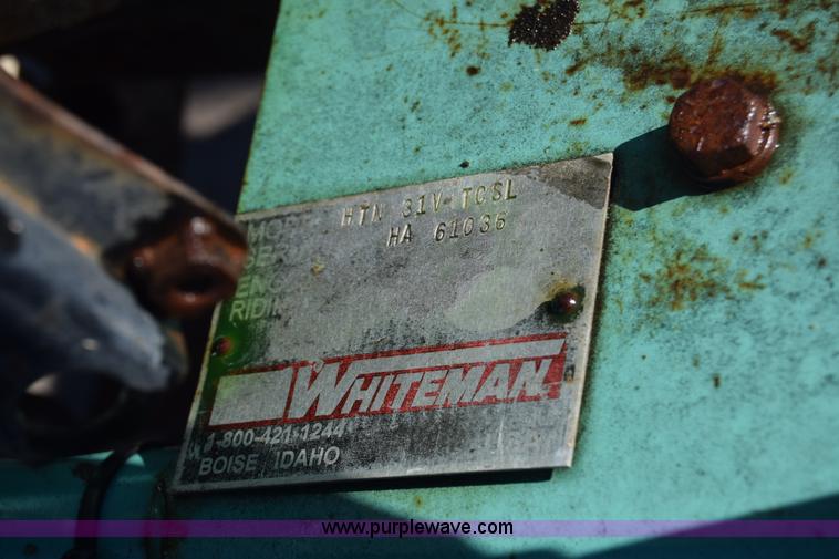 image for item BO9578 Whiteman HTN-31V-TCSL power trowel