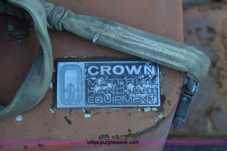 image for item BO9580 Crown WT-110-5 material handler