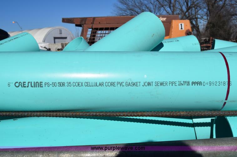 image for item BO9582 Cresline PVC gasket joint sewer pipe