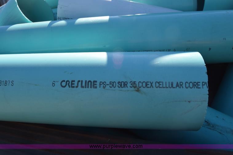 image for item BO9582 Cresline PVC gasket joint sewer pipe