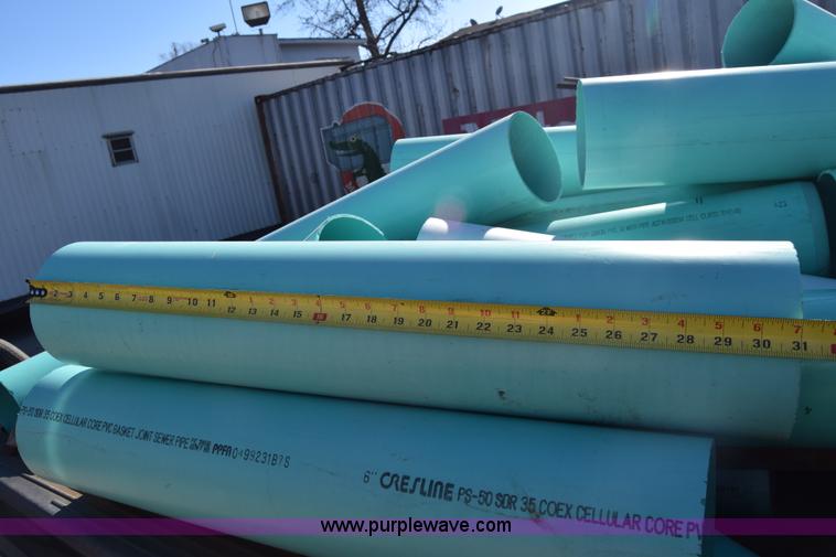 image for item BO9582 Cresline PVC gasket joint sewer pipe