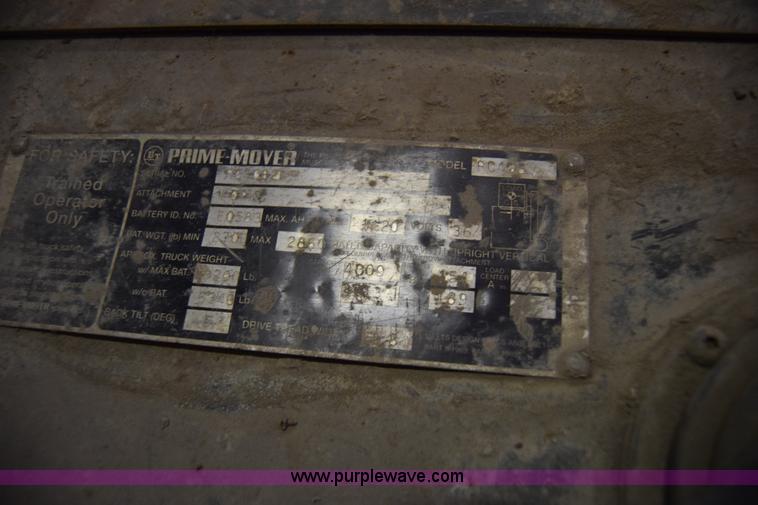 image for item BO9583 Prime Mover RC40 forklift