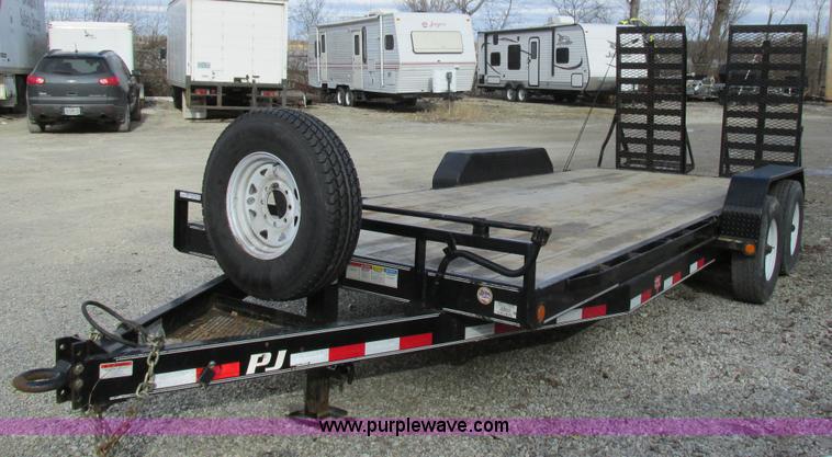 image for item BS9901 2014 PJ equipment trailer