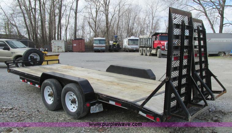 image for item BS9901 2014 PJ equipment trailer