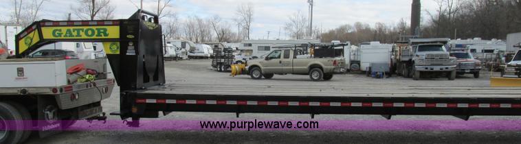 image for item BS9902 2015 Gatormade equipment trailer