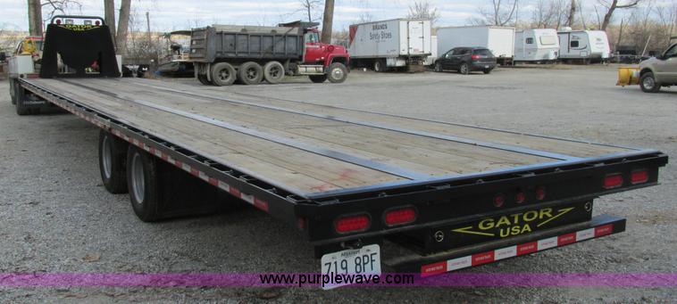 image for item BS9902 2015 Gatormade equipment trailer