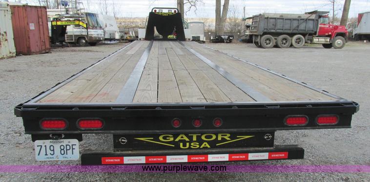 image for item BS9902 2015 Gatormade equipment trailer