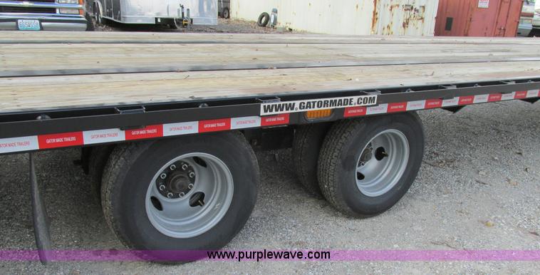 image for item BS9902 2015 Gatormade equipment trailer