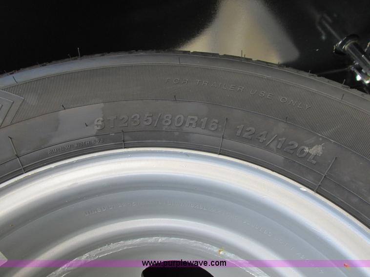 image for item BS9902 2015 Gatormade equipment trailer