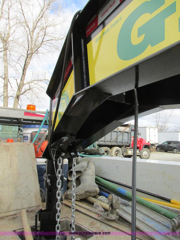 image for item BS9902 2015 Gatormade equipment trailer