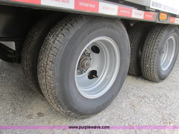 image for item BS9902 2015 Gatormade equipment trailer