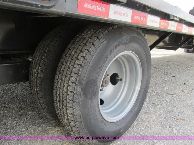 image for item BS9902 2015 Gatormade equipment trailer