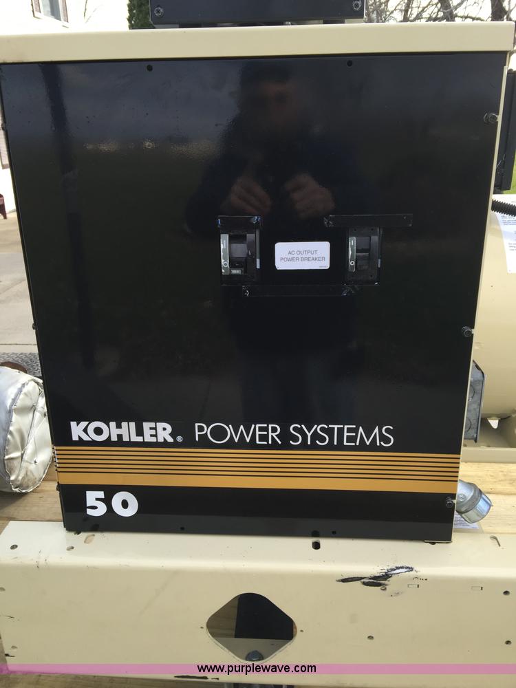 image for item E1489 2008 Kohler 50RZG generator