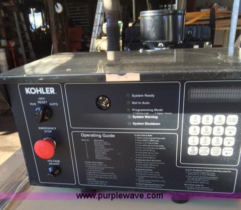 image for item E1489 2008 Kohler 50RZG generator