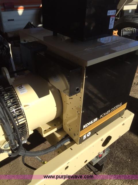 image for item E1489 2008 Kohler 50RZG generator