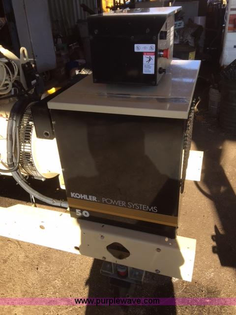 image for item E1489 2008 Kohler 50RZG generator