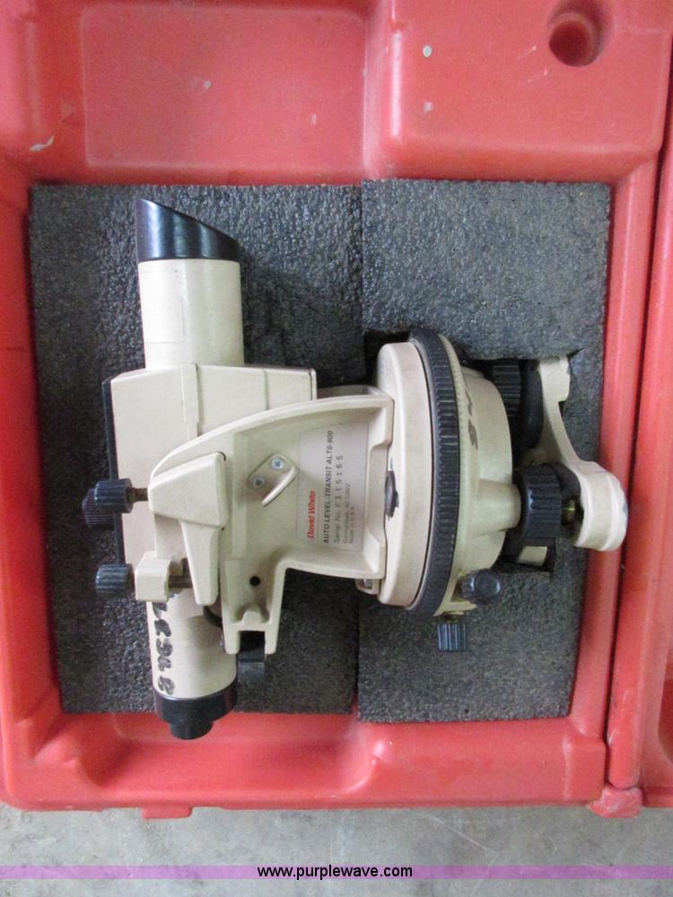 image for item I1769 David White ALT6-900 transit