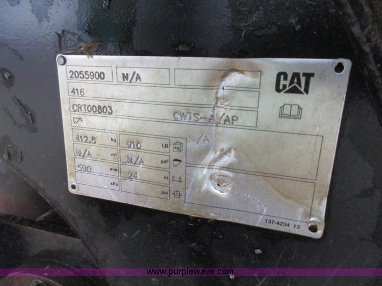 image for item I1775 Caterpillar CVP40 hydraulic compactor