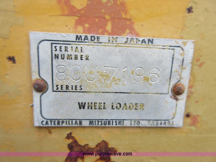 image for item I1846 1978 Caterpillar 910 wheel loader