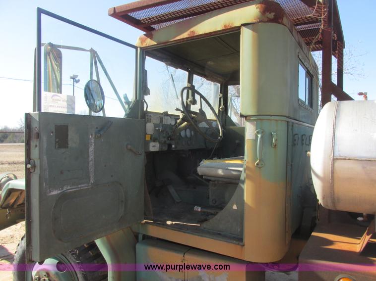 image for item J2327 1978 GMC M35A2 truck with tree transplanter